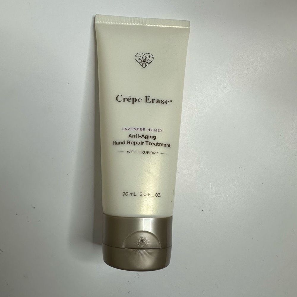 New Crepe Erase Anti Aging Hand Repair Lotion Lavender Honey Trufirm 3oz.